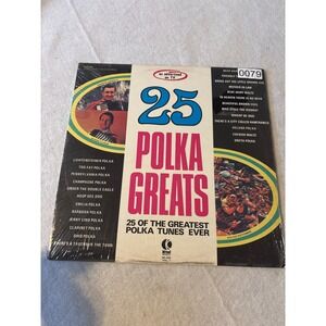 K-Tel 25‎ Polka Greats Vinyl LP Various Artists NC 420 Good 12 Inch 33 RPM 1971